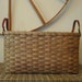 Primitive Wool Storage Basket