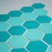 Hexagon Die Cuts - 35 large paper embellishments - Die cut for card making, scrapbooking, confetti, party supply