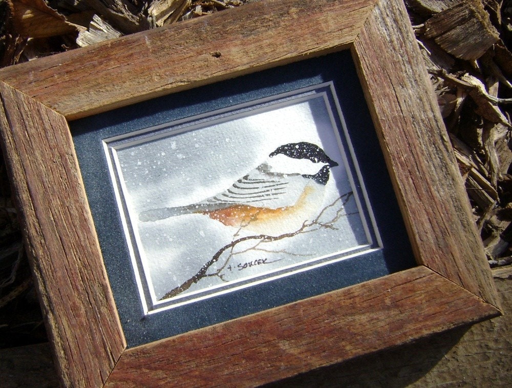 Cyber Monday Special Woodland Chickadee