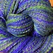 Superwash BFL 3 ply Handspun Yarn in Blue, Green & Purple sock/light sport 300 yards