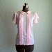 Pale Pink Short Sleeved Secretary Blouse
