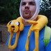 jake the dog neck pillow