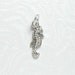 Nail Dangle or Charm - Sterling Silver Seahorse