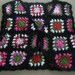 Child's Vest hand crochet Granny Squares Swedish Made Hand Knit 10" long 12" across