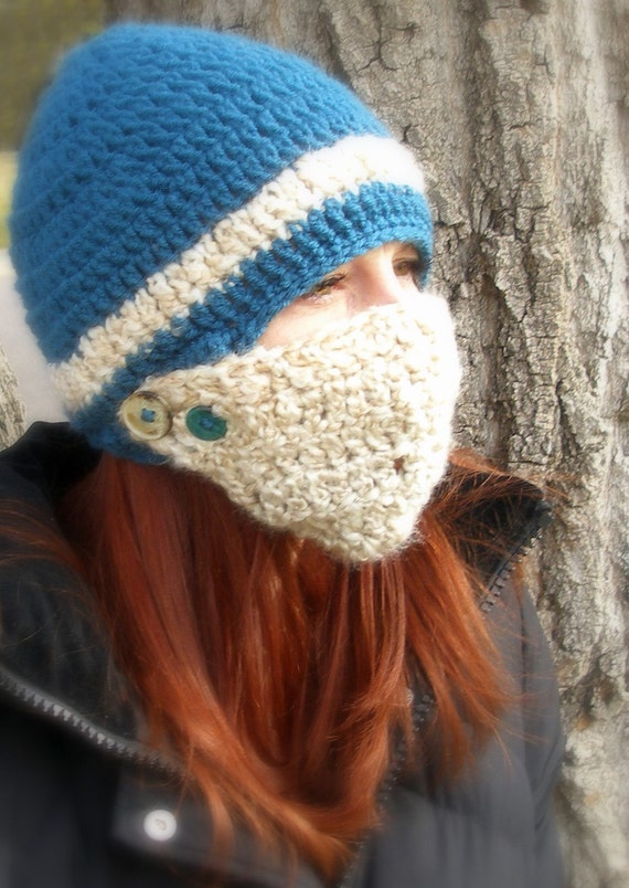 crochet button face mask beanie small design your own knitting machine