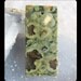 Rainforese Stone Plane Pendant Bead,58x27x7mm,24.31g