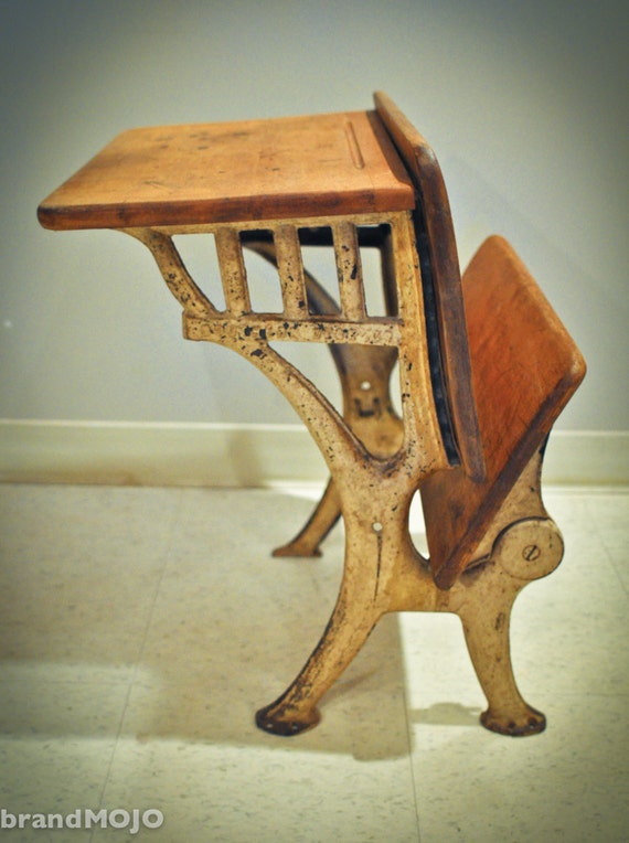 Vintage Elementary Schoolhouse Desk Southern Desk Co Hickory