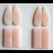 SALE,4 Pairs Pink Opal Cabochons,7g