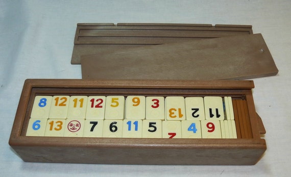 Vintage 1973 RUMMIKUB GAME ISRAEL Hard Case by spacemage 