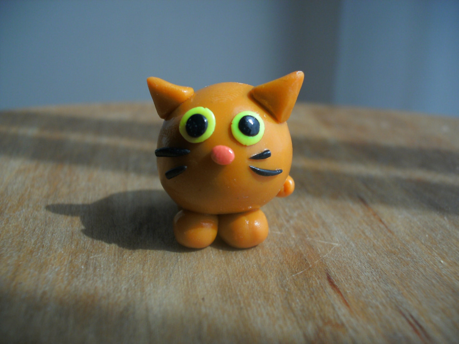 clay cat figurines