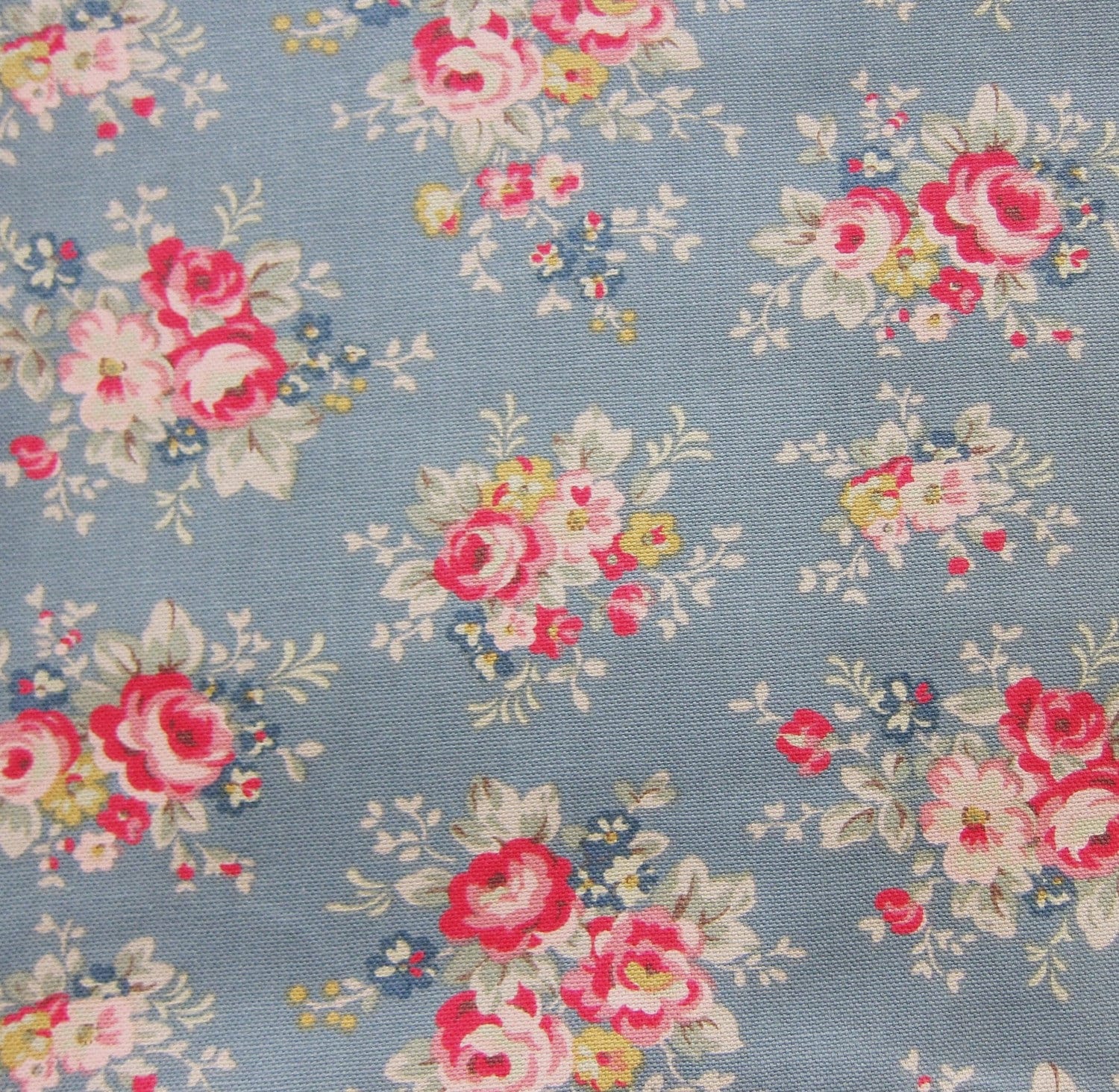 Cath Kidston Bunch Flowers Cotton Duck Canvas Fabric 18
