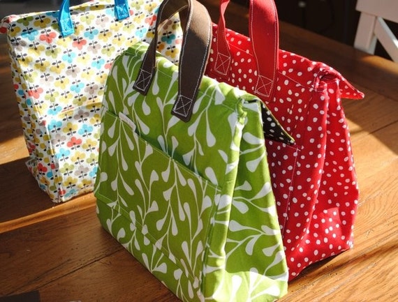 Personalized Insulated Lunch Bags: WAY cuter than a Brown