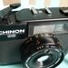 Vintage camera, Chinon 35mm, manual camera, Japanese, french vintage finds by ancienesthetique