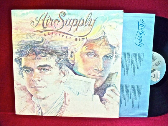 AIR SUPPLY Greatest Hits 1983 Vintage Vinyl by thevinylfrontier