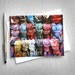Scarves at the Market blank photo card (Unfading Beauty)