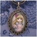 SALE - Alice in Wonderland ALICE keychain