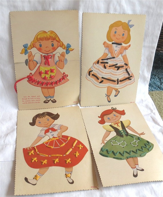 Vintage Sewing Cards 83