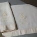 Vintage Linen Guest Towels