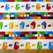 One yard Lego fabric white color Lego block Japanese cotton fabric