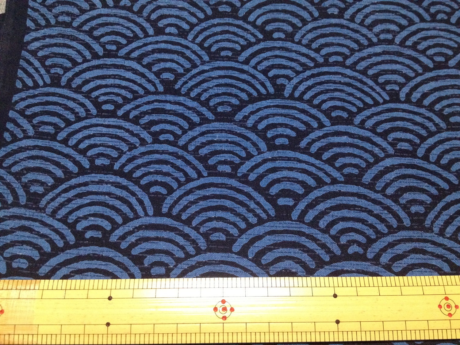 Japanese kimono cotton fabric yukata design half yard