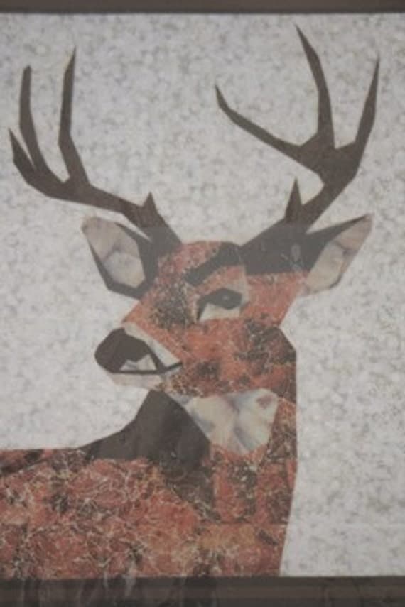 Destash Quilt Pattern White Tailed Deer