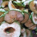 ORGANIC - fresh! Tasty! Tart Green Apples sliced and dried - no sugar added - sooo much flavor - Certified Organic Apple Slices