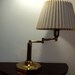 Vintage Brass Lamp with Swing Arm Neck