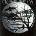 ACEO Hand Painted Dark Gothic Lowbrow Fantasy Surreal Moon Birds Tree Spooky Original & One of a Kind Painting 'A Love Story' No.4 of Series