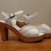 Vintage 1970s Qualicraft Leather Sandals