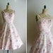 Vintage 1960s 1970s Swim Dress Sundress