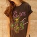 90s TEENAGE mutant NINJA turtles t shirt black top SKATE or die