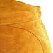 Leather Suede Pencil Skirt. Designer JEAN CLAUDE JITROIS. Made in France. Fabulous Fall Fashion