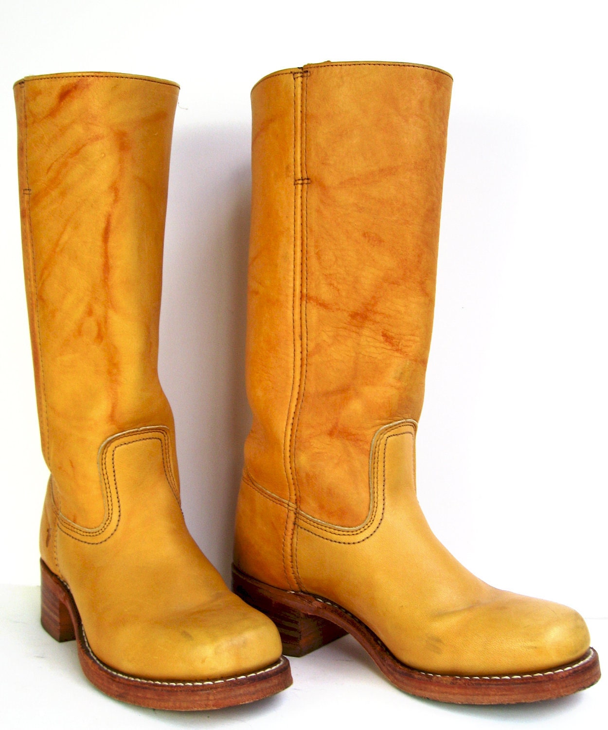 RsVD for K thru Jan 15th. FRYE BOOTS. Vintage 1970s Banana