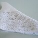 Womens Vintage Handkerchief - White Lace
