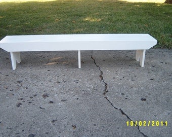 wooden bench short bench meditation bench kneeling bench recycled custom made salvaged