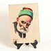 sALE 1975 Persian Portrait Painted by Armenian Artist