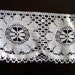 4 inch Wide White Cotton Lace Edging