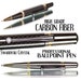 great gift idea Carbon pen fiber Black high grade carbon fiber ballpoint pen