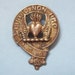 Smith Scottish Clan Badge Sterling Silver Vintage 1954