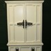 Ornate Veranda Ivory Armoire