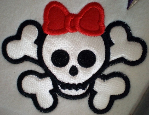 Simple Skull Embroidery Designs
