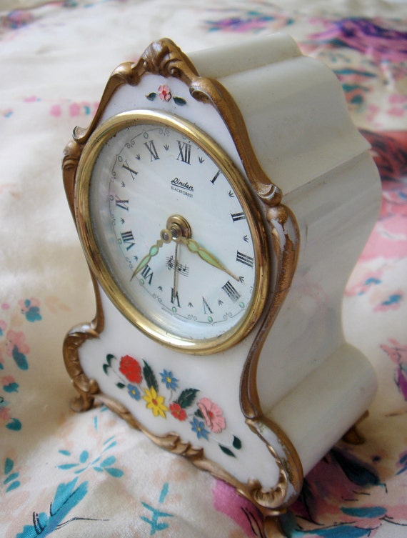 Vintage Linden Ornate ClockGermany