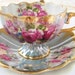 Vintage Royal Halsey Footed Teacup-Floral
