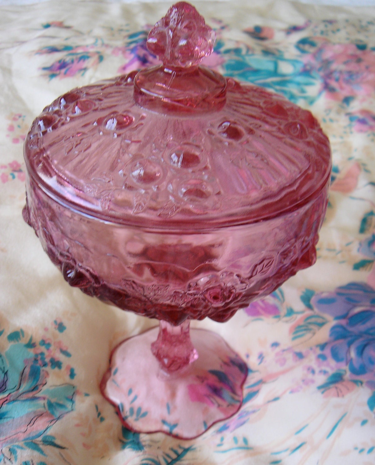 Vintage Pink Glass 8