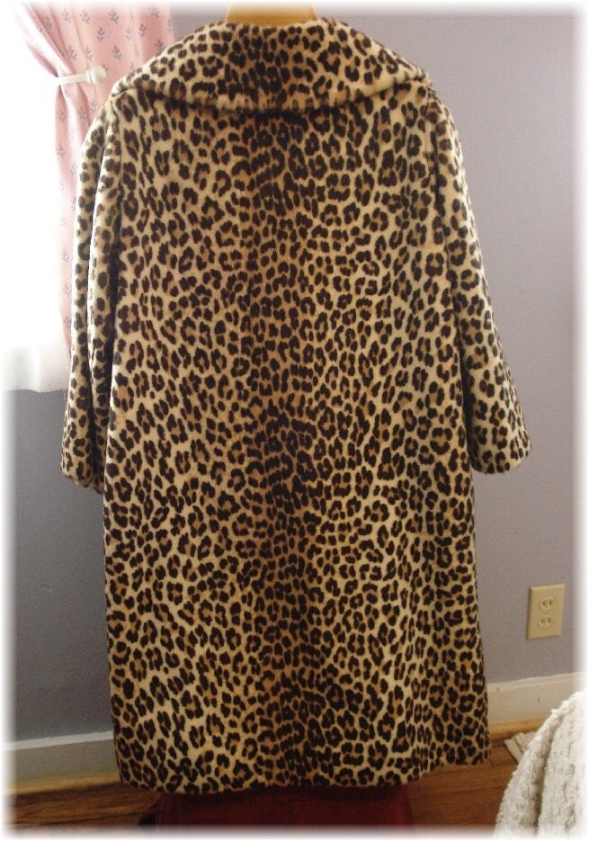 faux cheetah coat