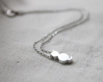 Cute Cat Necklace - S2064-1