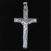 Sterling Silver 52mm Cross Charm / Pendant - 1pc (2167) - 35% OFF Discounted Price -Lowest CLEARANCE Price