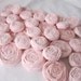 Paper Flowers - Set of 50 - Blush Pink Paper Rosettes - Custom Colors Available