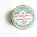 French Vintage Advertising Tin Box, Candy Canes, Almond Green, Pink, Sea Foam, Gold, Sweets