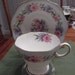 Footed Foley cup and saucer called Cornflower circa 1945-1963- 33